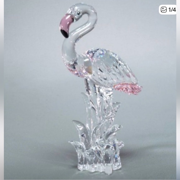 Swarovski Other - Swarovski Crystal Flamingo with Pink Highlights